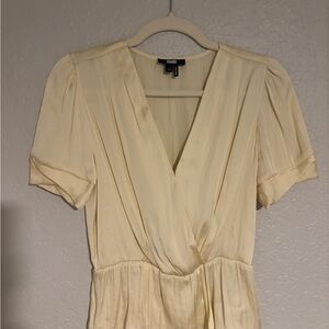 PAIGE Butter Yellow V-Neck Top